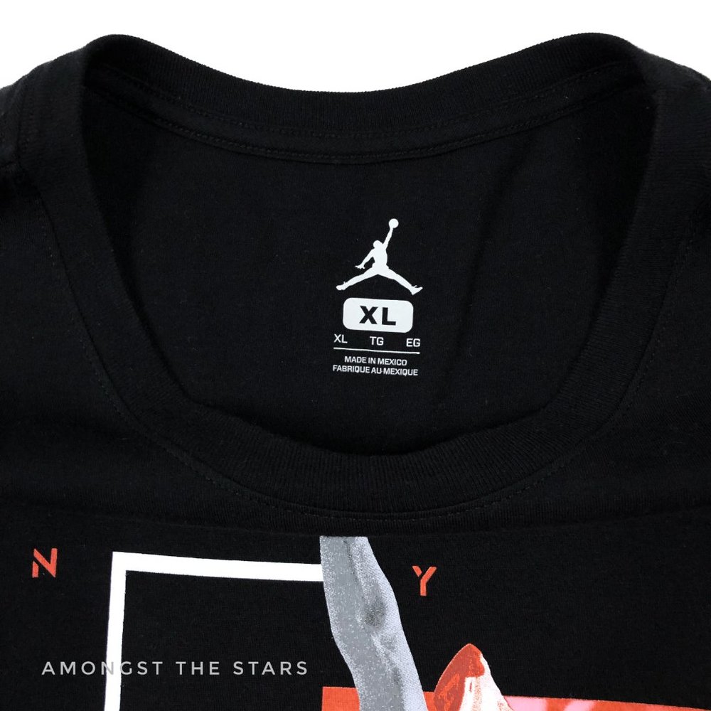 Nike Air Michael Jordan 1989 NYC Black T-Shirt - Picture 4 of 7